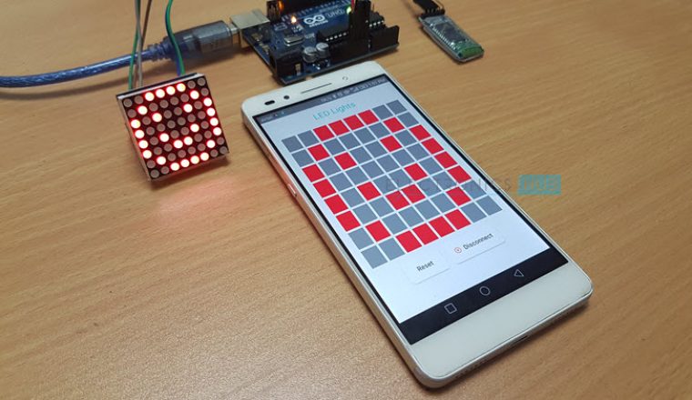 Arduino 8×8 LED矩阵图像3