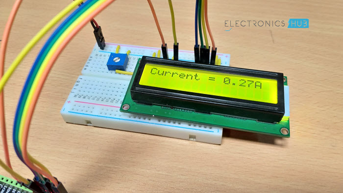 ACS712电流传感器与Arduino输出LCD接口